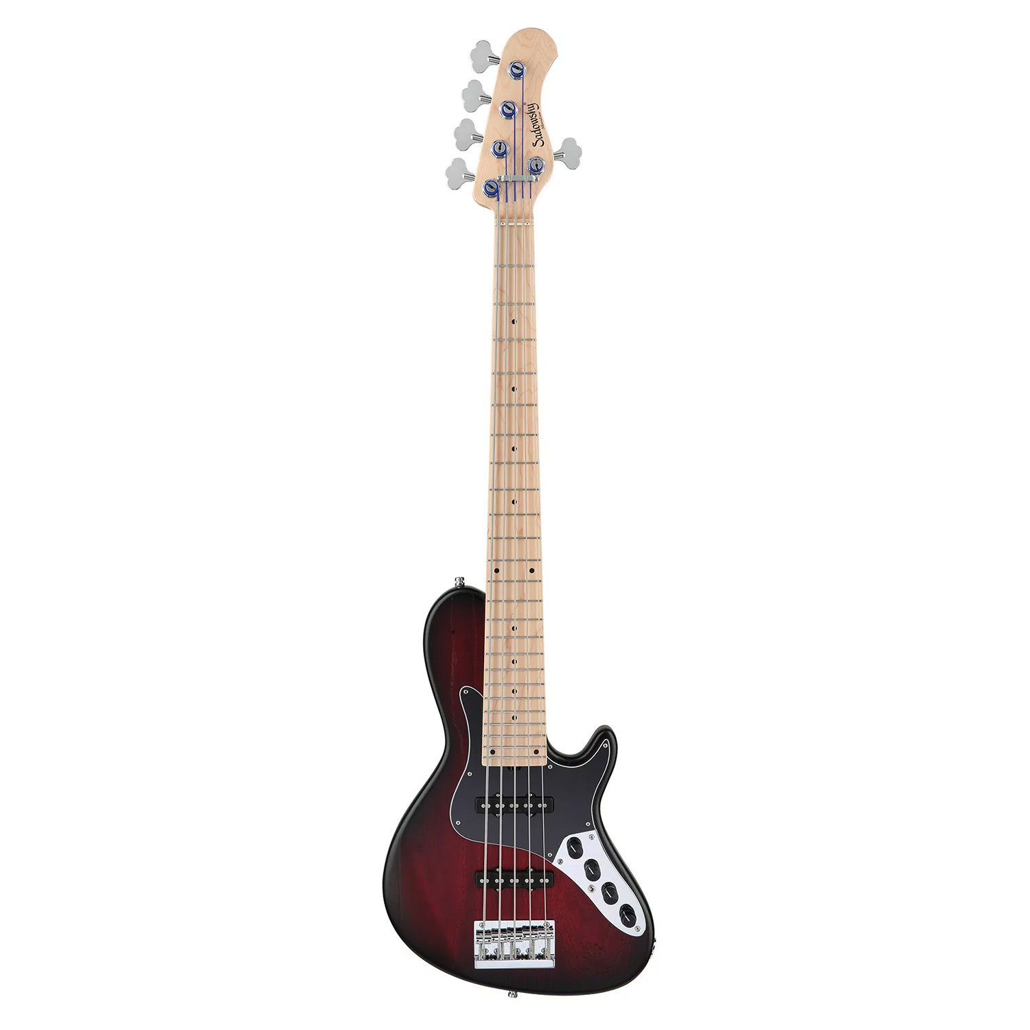 Sadowsky MetroLine MetroLine JJ Bass 5 24 Single Cut Burgundy Satin